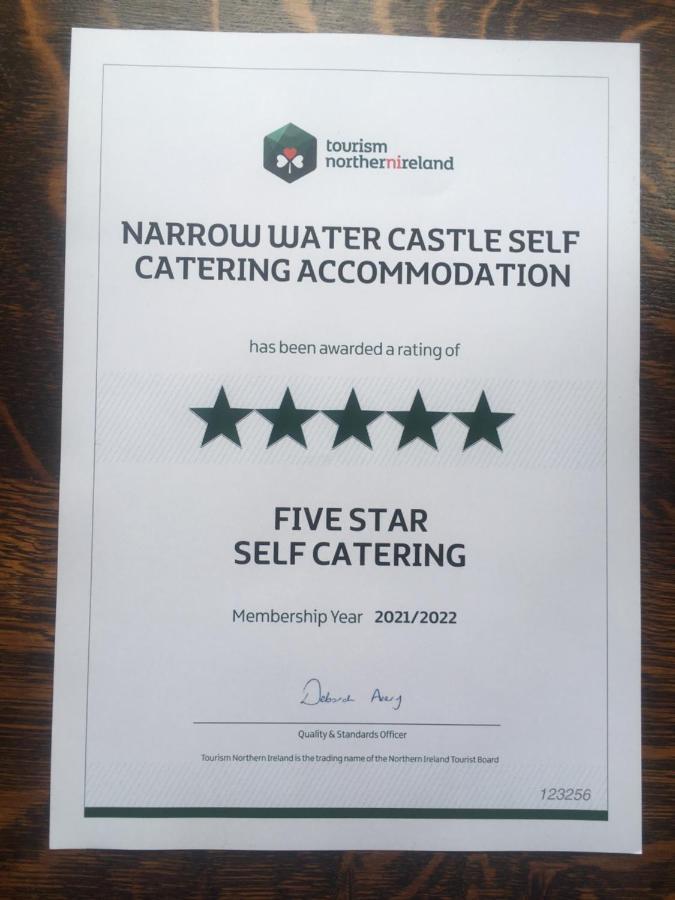 Narrow Water Castle Self Catering Accommodation Warrenpoint Eksteriør bilde